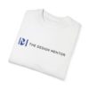The Design Mentor T-shirt - Branded T-shirts - Stylish Unisex Garment-Dyed T-Shirt with Bold Blue Star Design - Image 3